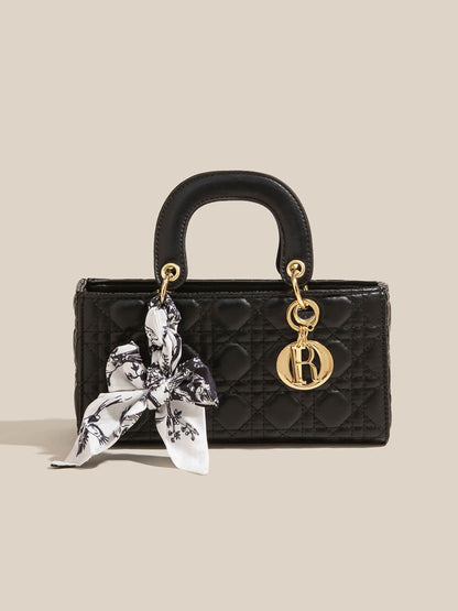 Chic-Bow Mini Handbag – Luxe Mini Handtas met Strikje – Elegant & Modieus