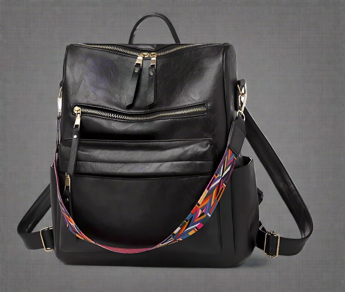 Margaret Vegan Leren Rugzak voor Dames | Elegante & Ruime Backpack