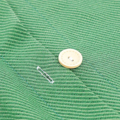 Sierkussenhoes Rechthoekig – Groen Met Geborduurde Vogels en Bloemen – 30x50 cm