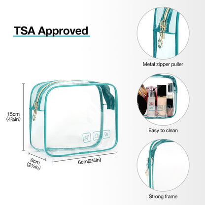 Waterdichte Toilettas met Doorzichtige Reisset – Luxe Opberg- & Make-up Tas voor Reizen