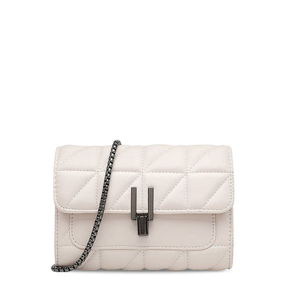 Luxe Quilted Design Schoudertas met Ketting