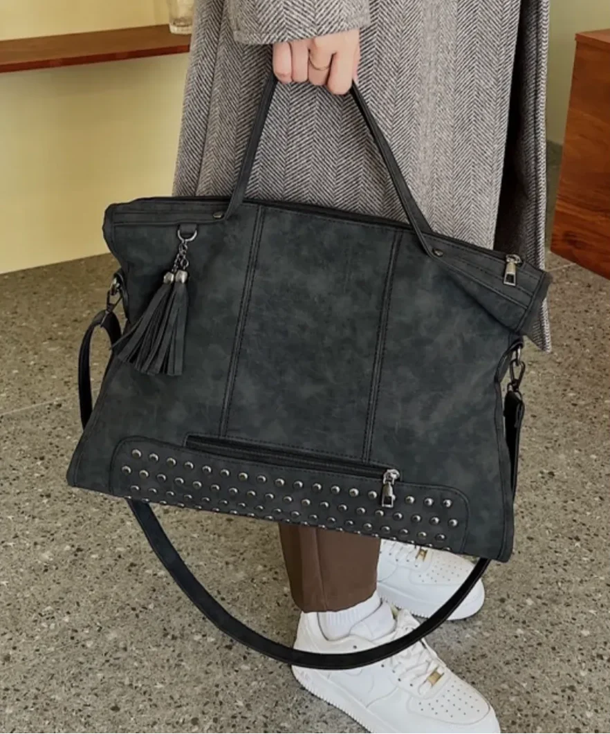 Dames Handtas Shopper – Grote Schoudertas van Hoogwaardig Kunstleer