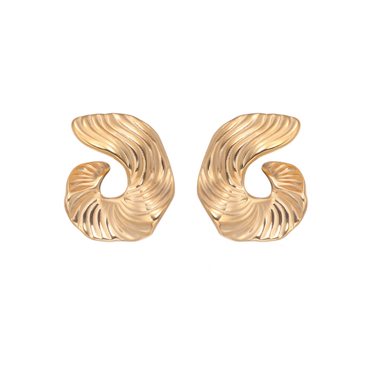 Luxe Gouden Oorbellen – Hypoallergeen & Trendy Statement Sieraad