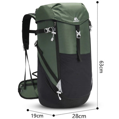 Waterdichte Nylon Rugzak 50L – Ruim, Duurzaam & Comfortabel