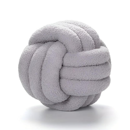 Knopenkussen Rond – Decoratief Sierkussen in Moderne Scandinavische Stijl – 35x35 cm