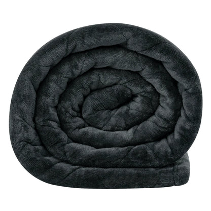 Sherpa Fleece Deken Grijs – Zachte en Warme Winterdeken met Dubbele Laag