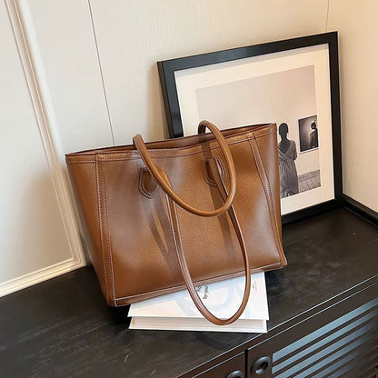 Shopper Leren Look – Elegant, Ruim & Duurzaam