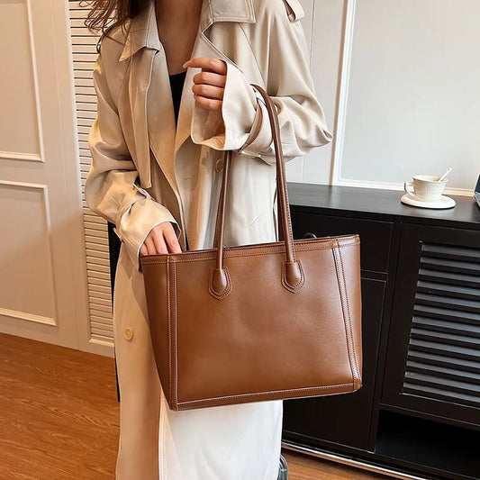 Shopper Leren Look – Elegant, Ruim & Duurzaam