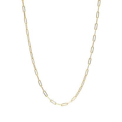 Goudkleurige Rope Ketting – Elegant, Duurzaam en Tijdloos