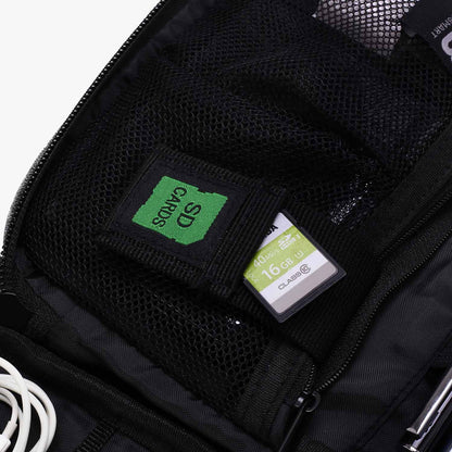 Grijze Tech Organizer – Waterdichte Kabeltas voor Reizen en Dagelijks Gebruik