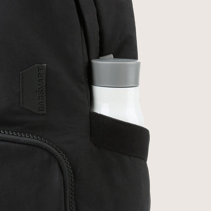 Lichtroze Rugzak met Meerdere Vakken – Comfortabel & Waterafstotend voor School, Werk of Reizen
