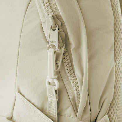 Lichtroze Rugzak met Meerdere Vakken – Comfortabel & Waterafstotend voor School, Werk of Reizen