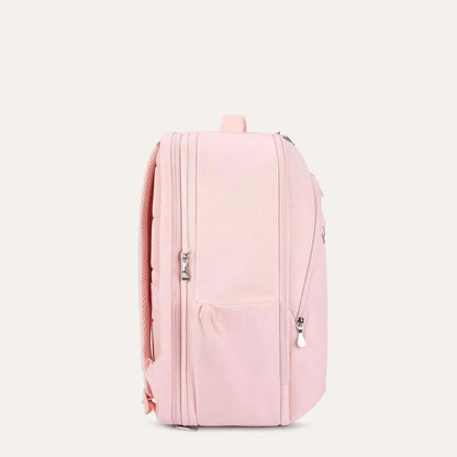 Luxe Roze Rugzak – Waterafstotende Laptop & Schooltas met USB-aansluiting