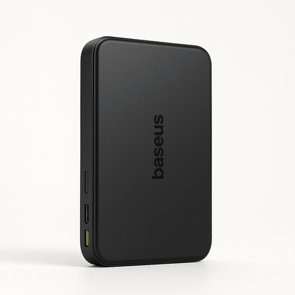 Baseus Qi2 MagSafe Powerbank 10.000mAh – Draadloze Snellader voor iPhone & Smartphone
