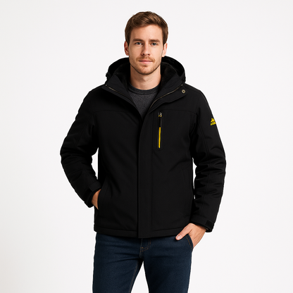 Waterdichte Winterjas Heren – Warme Outdoor Jas met Fleece Voering