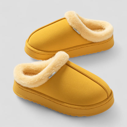 Warme Dames en Heren Pantoffels – Comfortabele Slippers met Bontvoering