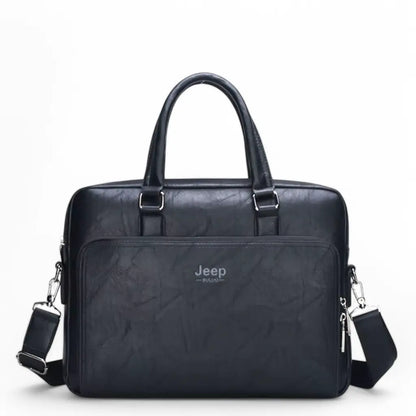 Exclusieve laptoptas heren 14 inch – Tijdloos & robuust