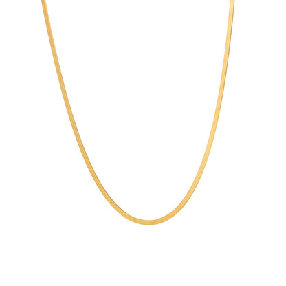 Snake Chain Ketting Goud – Minimalistische & Tijdloze Halsketting