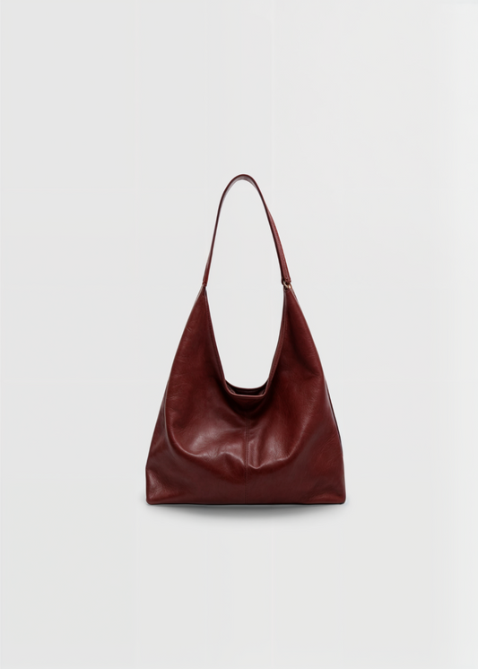 Ella Vegan Leather Tote Bag voor Vrouwen | Ruime PU Leren Schoudertas – Stijlvol & Duurzaam