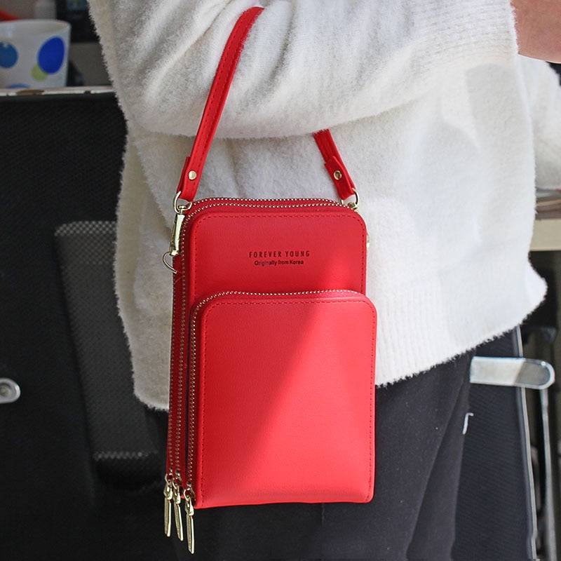 Forever Lovely Crossbody Telefoontas – Compacte Schoudertas met Vakken