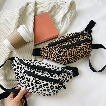 Leopard Crossbody Heuptas – Trendy, Ruim & Comfortabel