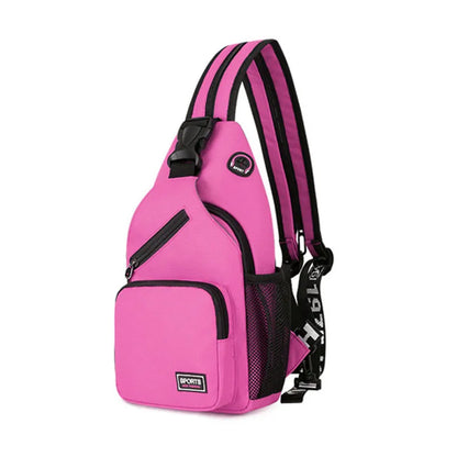 Sportieve Crossbody Rugtas – Compact, Praktisch & Comfortabel