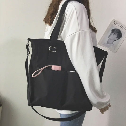 Canvas Schoudertas – Ruim, Trendy & Praktisch