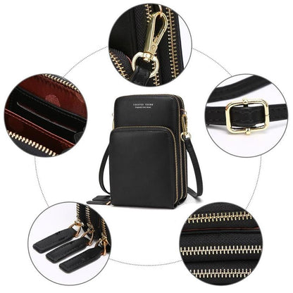 Forever Lovely Crossbody Telefoontas – Compacte Schoudertas met Vakken