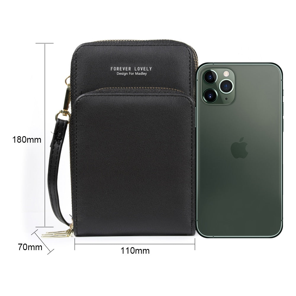 Forever Lovely Crossbody Telefoontas – Compacte Schoudertas met Vakken