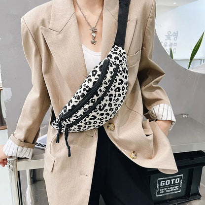 Leopard Crossbody Heuptas – Trendy, Ruim & Comfortabel
