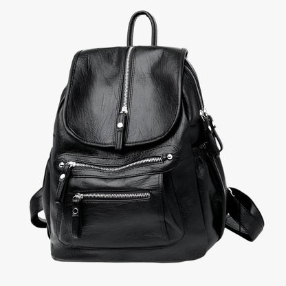 PU Leren Dames Rugzak – Elegant, Ruim & Comfortabel