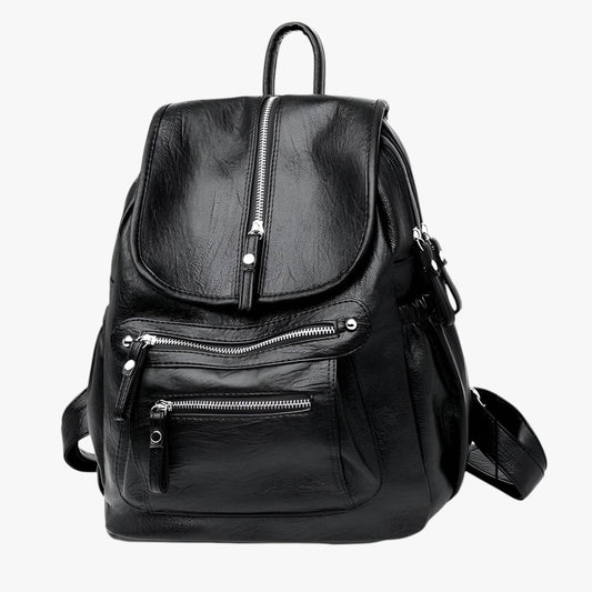 PU Leren Dames Rugzak – Elegant, Ruim & Comfortabel