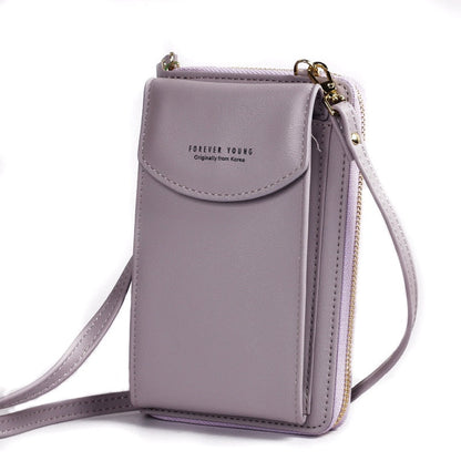 Forever Young Crossbody Telefoontas – Compacte Schoudertas met Meerdere Vakken