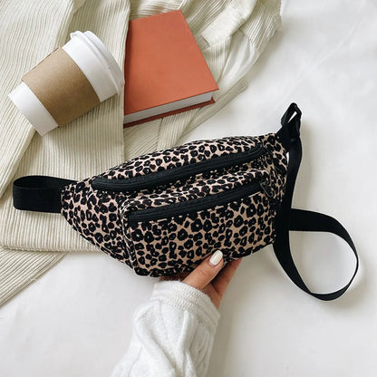 Leopard Crossbody Heuptas – Trendy, Ruim & Comfortabel