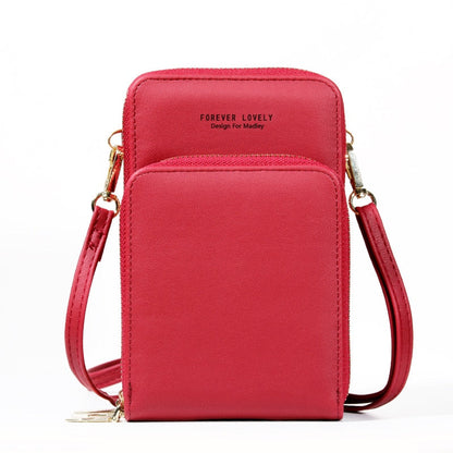 Forever Lovely Crossbody Telefoontas – Compacte Schoudertas met Vakken
