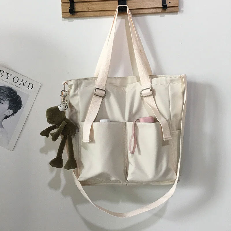 Canvas Schoudertas – Ruim, Trendy & Praktisch