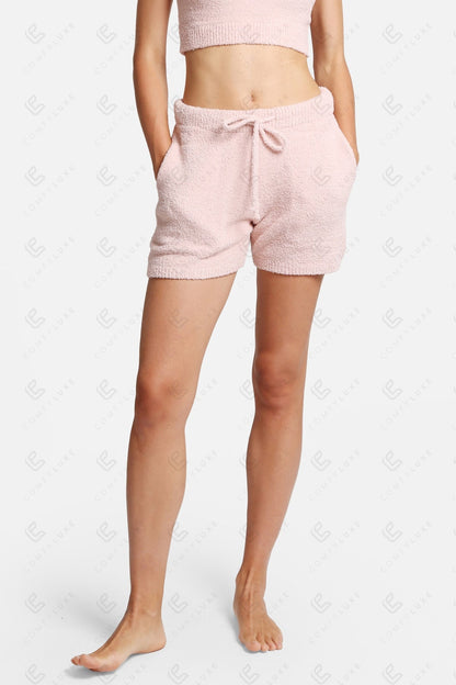 Zachte Dames Lounge Shorts met Pockets & Trekkoord – Comfortabele Loungewear