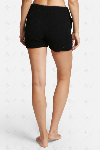 Smiley Lounge Shorts Dames – Zachte Shorts met Zakken & Trekkoord