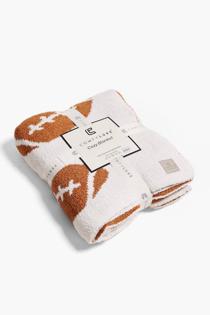 Voetbal Patroon Luxe Zachte Fleece Deken – Sportief & Comfortabel Plaid 130x150cm