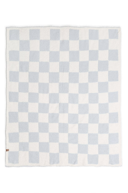 Kinderdeken met Geruit Patroon – Luxe & Zachte Fleece