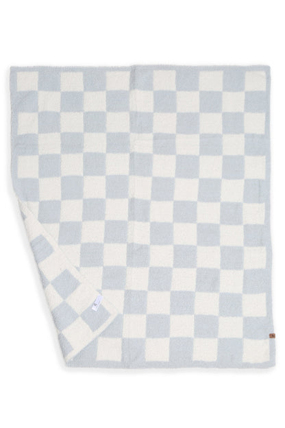 Kinderdeken met Geruit Patroon – Luxe & Zachte Fleece