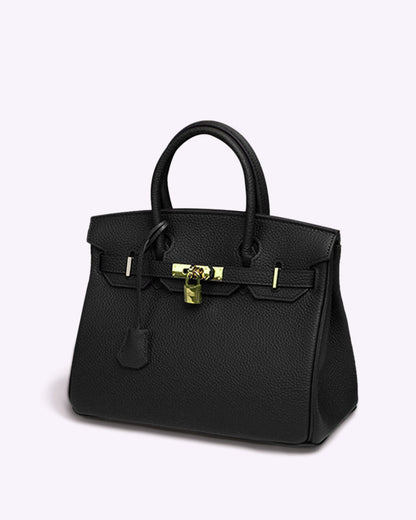 Iconische Luxe Handtas – Klassiek Design met Gouden Accenten