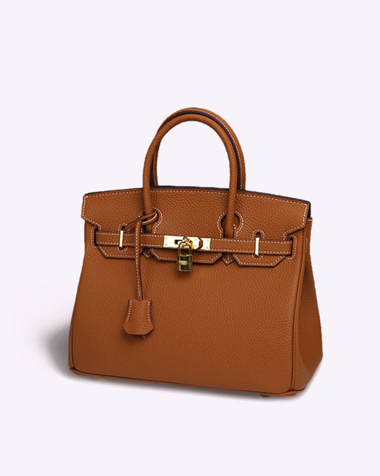 Iconische Luxe Handtas – Klassiek Design met Gouden Accenten