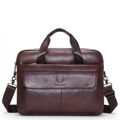 Leren laptoptas heren 14 inch – Luxe, Duurzaam & Beschermend