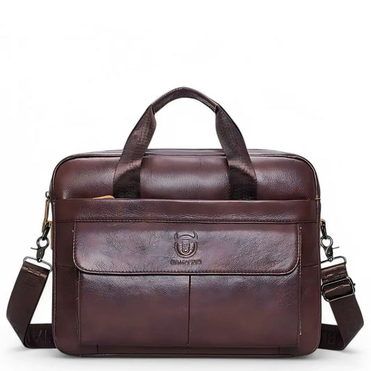 Leren laptoptas heren 14 inch – Luxe, Duurzaam & Beschermend