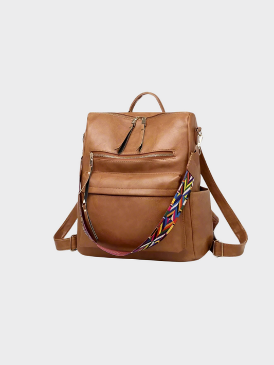 Margaret Vegan Leren Rugzak voor Dames | Elegante & Ruime Backpack