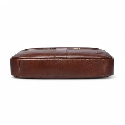 Leren Laptoptas Heren 15.6 inch – Luxe & Praktische Werktas voor Laptop