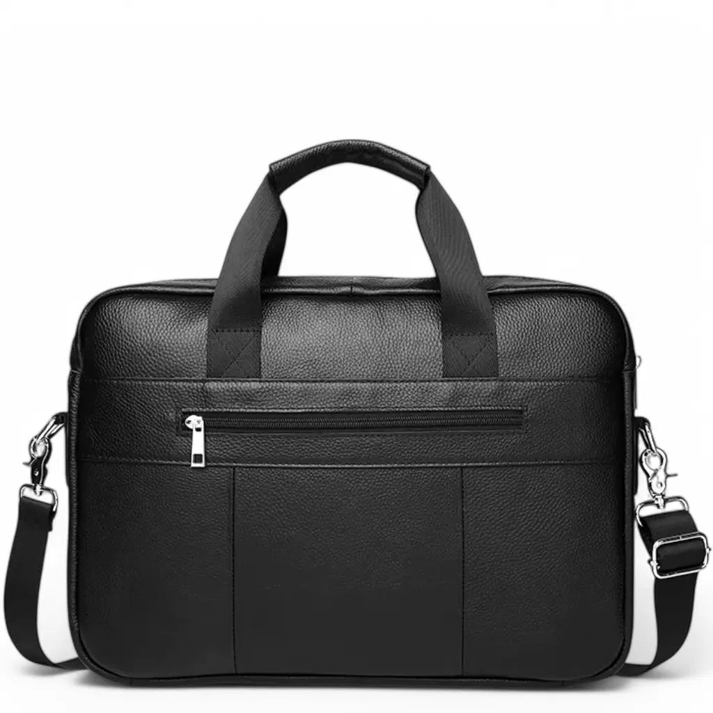 Leren Laptoptas Heren 15.6 inch – Luxe & Praktische Werktas voor Laptop