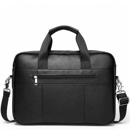 Leren Laptoptas Heren 15.6 inch – Luxe & Praktische Werktas voor Laptop