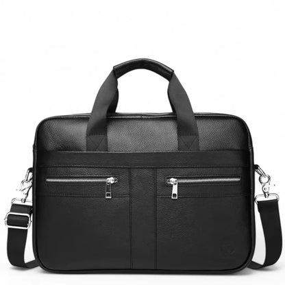 Leren Laptoptas Heren 15.6 inch – Luxe & Praktische Werktas voor Laptop